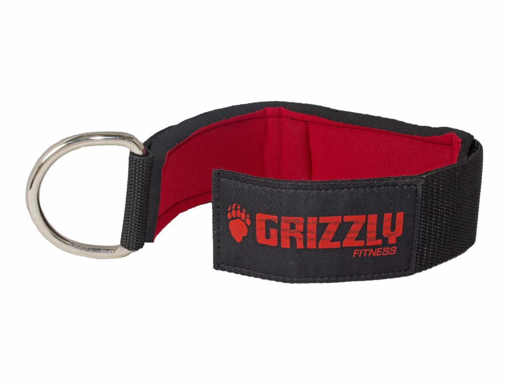Courroie pour la cheville en néoprene avec anneau en D pour poulie - Rég.: 29,95$