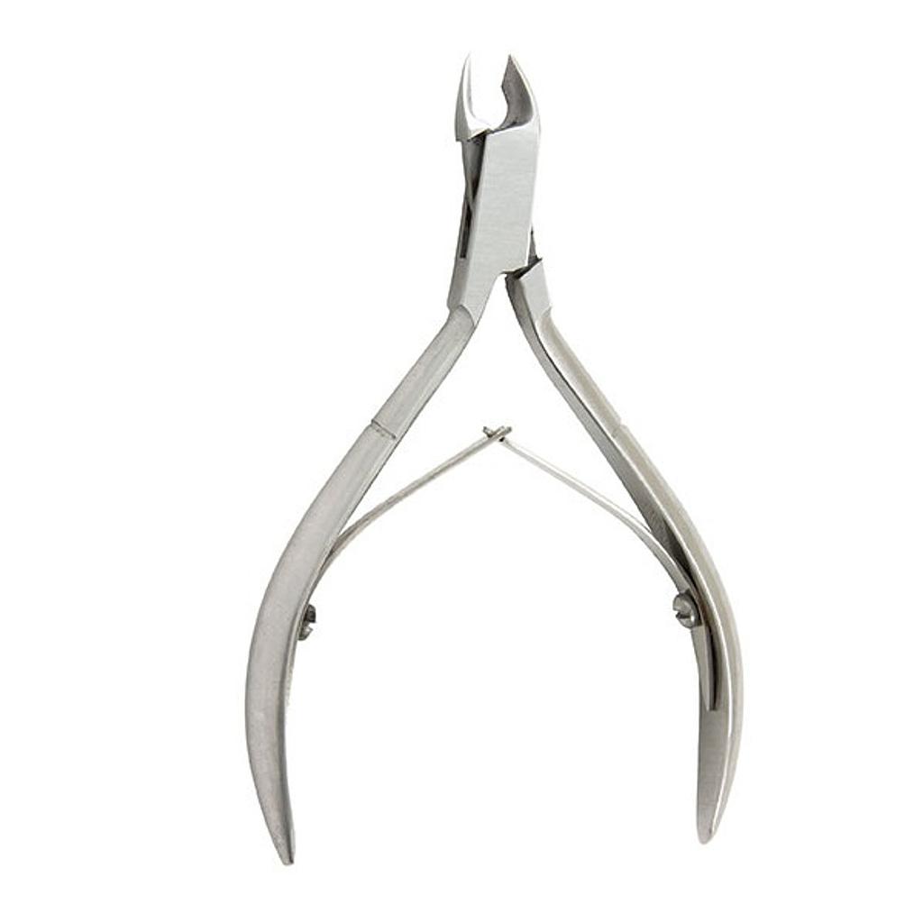 Pince à tissus et cuticules 10 cm (4") mâchoires convexes chrome - Rég.: 57,00$