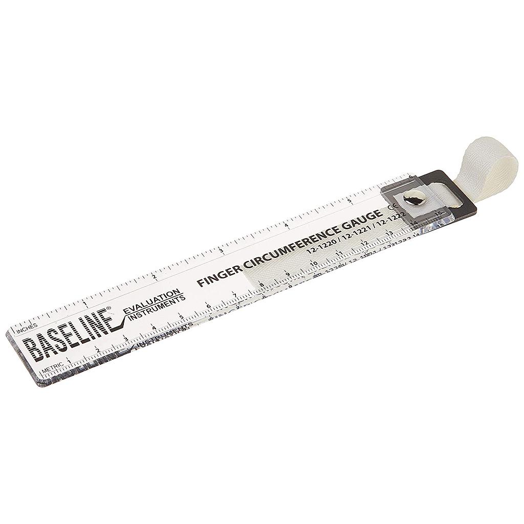 Finger circumference gauge - 15 cm (6") maximum