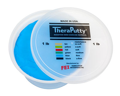 [100-667] Theraputty exercise putty (Blue [heavy], 0.45 Kg (1.00 lbs))