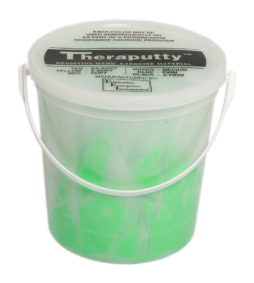[103-907] Pâte à modeler Theraputty (Vert [moyen], 2.27 Kg (5.00 lbs))