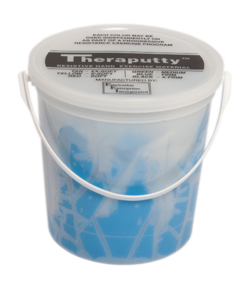 [103-908] Theraputty exercise putty (Blue [heavy], 2.27 Kg (5.00 lbs))