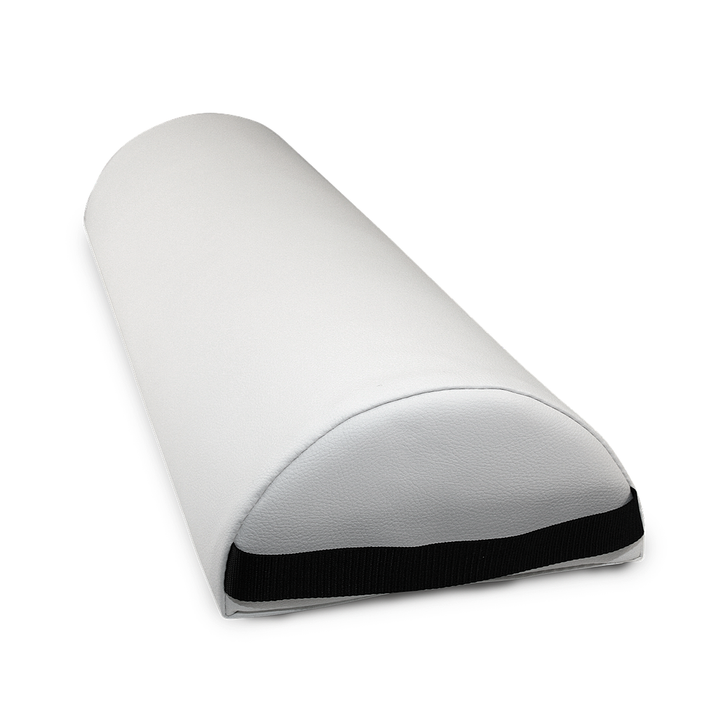 [117-492-B] Bolster (White, 22.86 cm x 66.04 cm (9.00" x 26.00"), Round)