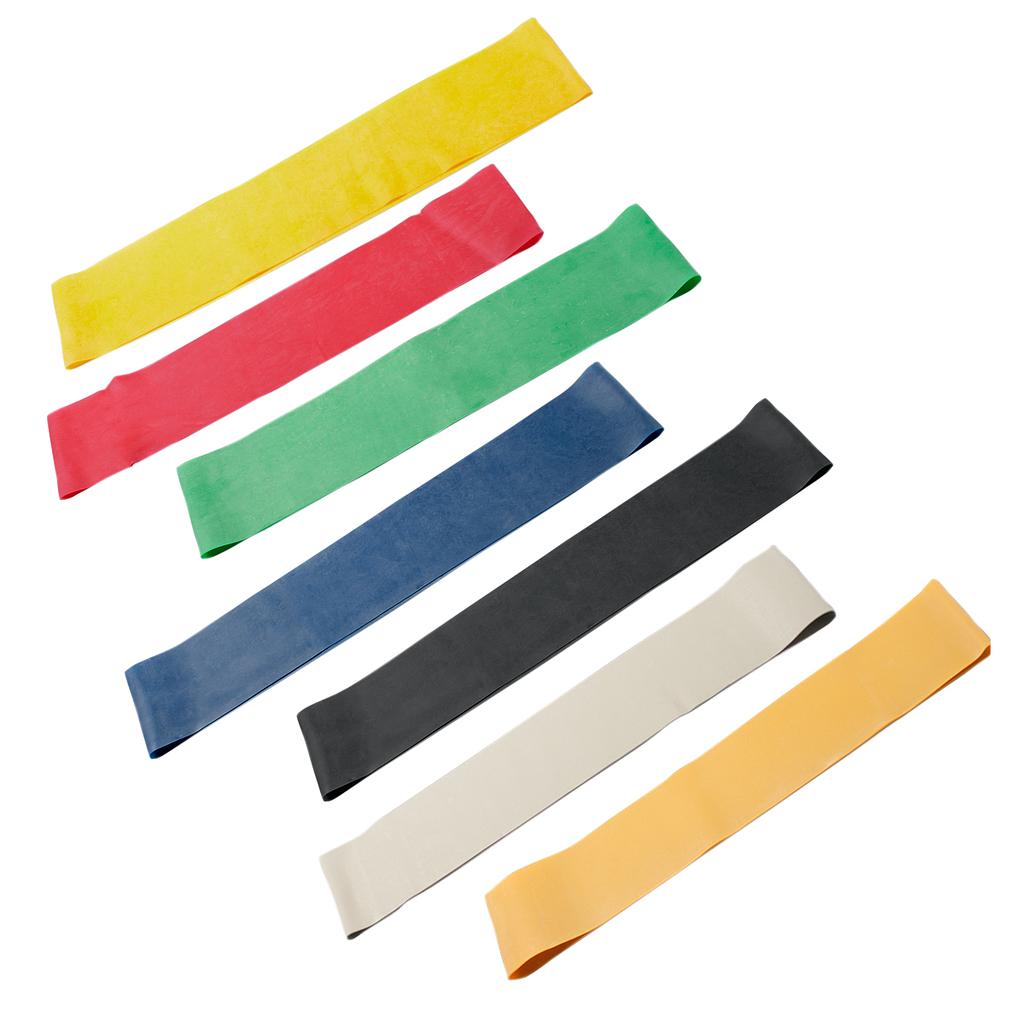 [104-550-UN] Cando circular exercise band (Yellow, 25.40 cm (10.00"))