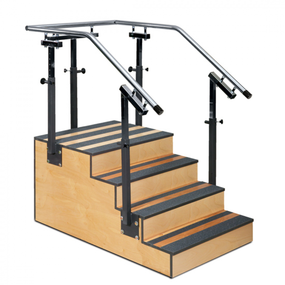 [117-435] Adjustable one-sided staircase - 4 steps (76.2 cm (30.0"))