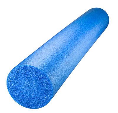 [117-438] Rouleau foam mousse bleu (15.24 cm x 30.48 cm (6.00" x 12.00"), Demi-rond)