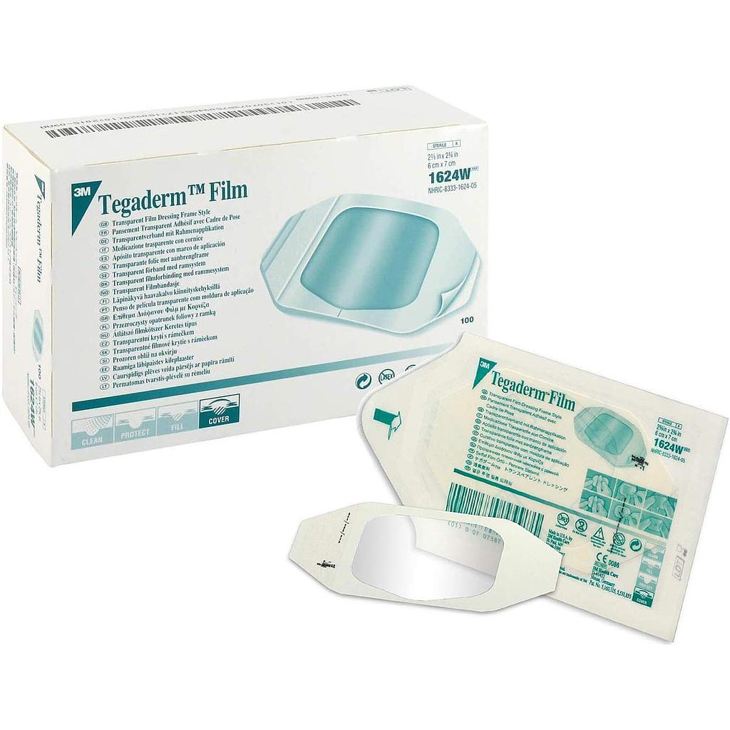 Tegaderm transparent dressing 6 cm (2,37") x 7 cm (2,75")