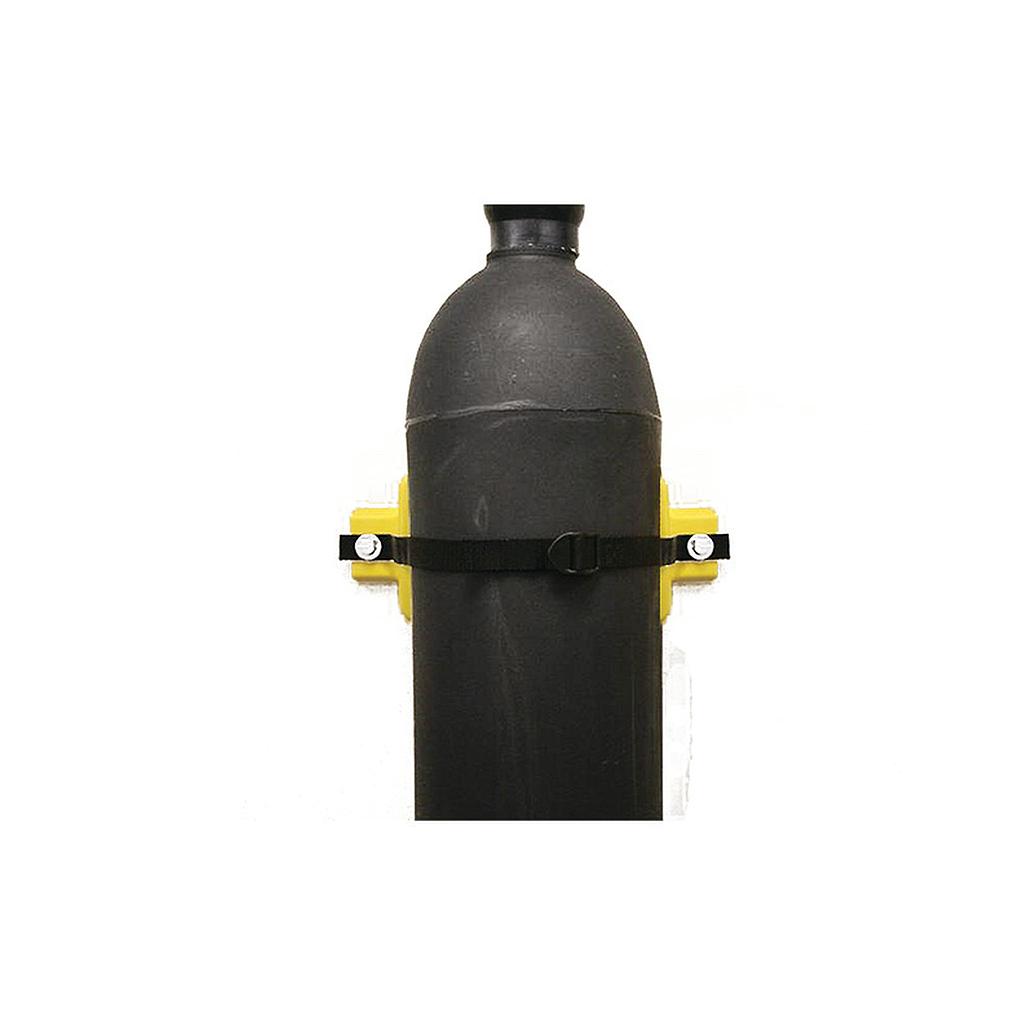 Single rack for gas cylinder