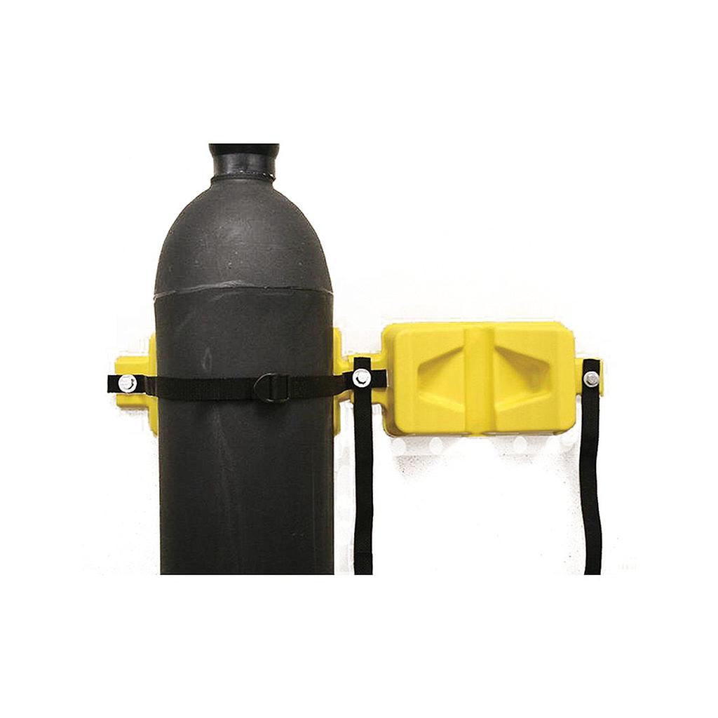 Double rack for gas cylinder