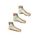 Ensemble anatomique de trois (3) pieds miniatures - Rég.: 171,00$