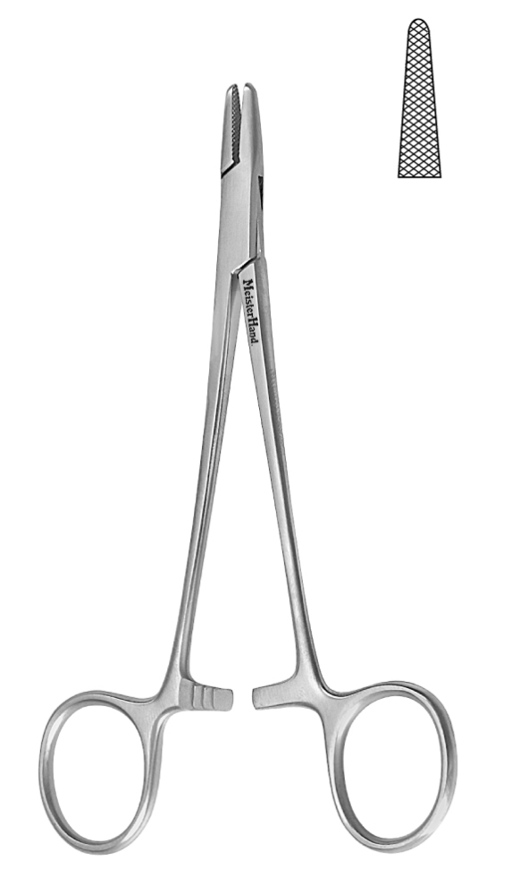[111-532] Baumgartner needle holder - 14.6 cm (5.75") - Reg.: 88,00$