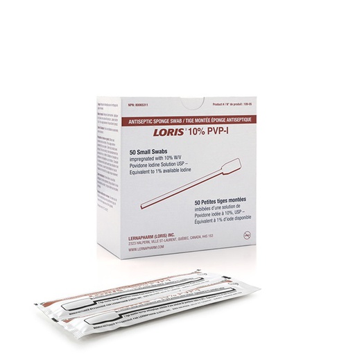 [115-478] Proviodine swabstick - Reg.: 36,95$