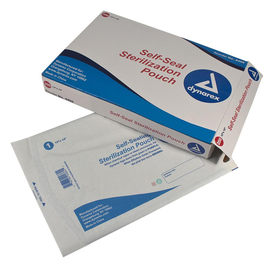 [116-104] Self-sealing strerilization pouches [12.00" x 16.00"] - REG.: 55,95$