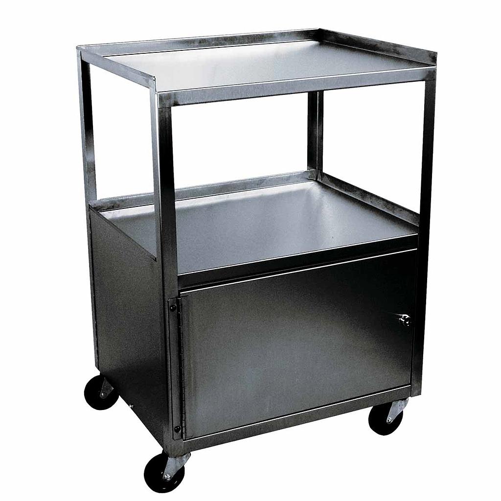 [119-741] Cabinet cart, stainless steel  - Reg.: 710,05$