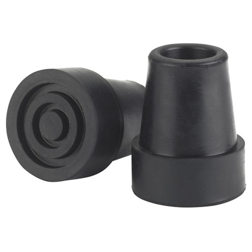 [122-103] Cane tip 1.9 cm (0.75") - Black