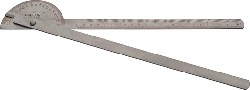 [106-165] Goniomètres 180° Conzett en acier inoxydable - 35.56 cm (14.00")