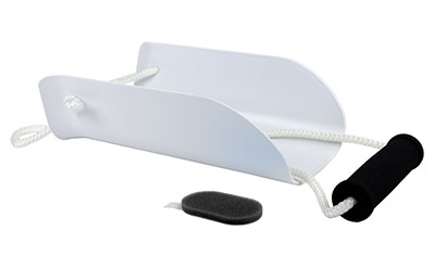 [122-439] Formed sock aid, continuous loop handle - x-wide