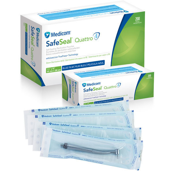 [110-262] Sacs pour autoclave - 5,7 cm (2,25") x 10 cm (4")